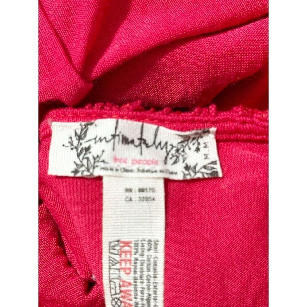 Intimately Free People Women's Daydream Lace Mini Dress Red‎ Medium - Picture 4 of 12